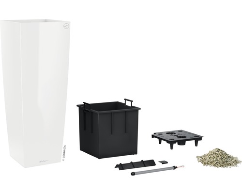 Pot de fleurs Lechuza Classico avec accessoires