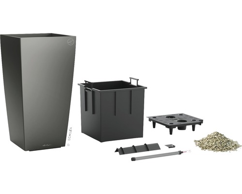 Pot de fleurs Lechuza Classico avec accessoires