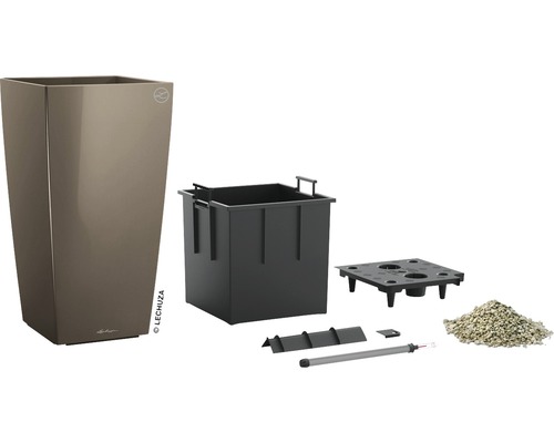 Pot de fleurs Lechuza Classico avec accessoires