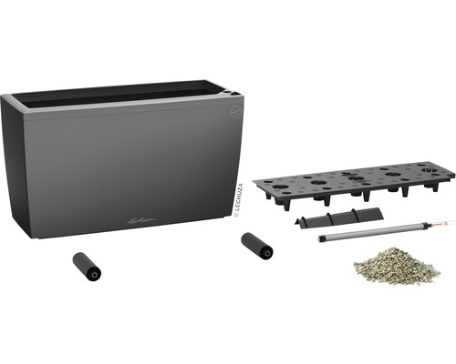 Jardinière Lechuza avec système d''irrigation et accessoires