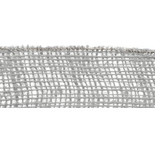 Graues Jute Gewebe mit Draht verstärkt