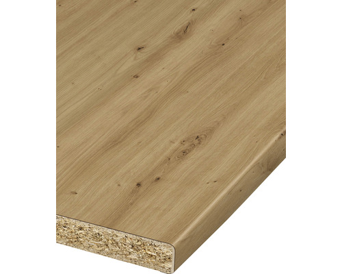 Arbeitsplatte aus Holzwerkstoff mit Holzdekor