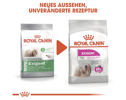 Royal Canin Exigent Mini Trockenfutter für kleine Hunde, neue Verpackung