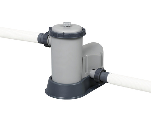 Système de filtration de piscine avec tuyaux