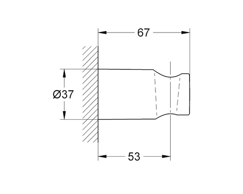 Dessin technique d''un composant avec cotes