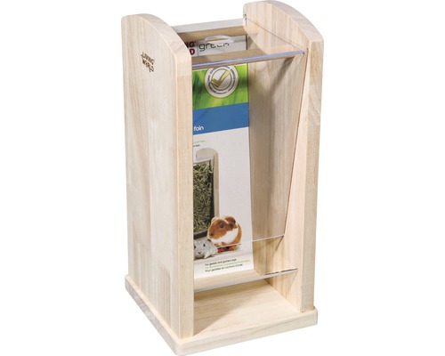 Râtelier à foin en bois pour petits animaux