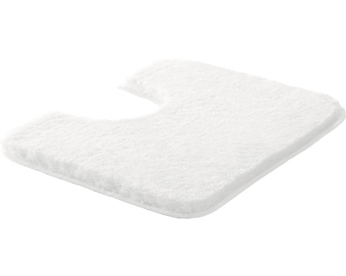 Tapis de toilette blanc