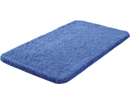 Tapis de bain bleu
