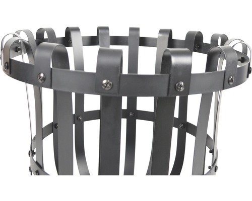 Dekorative Pflanzsäule aus Metall mit Gitterstruktur