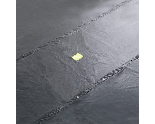 Bâche de protection avec œillets et logo Exit