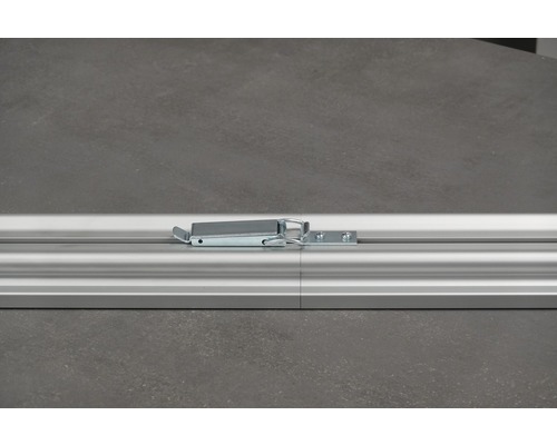 Profilé en aluminium avec fermeture