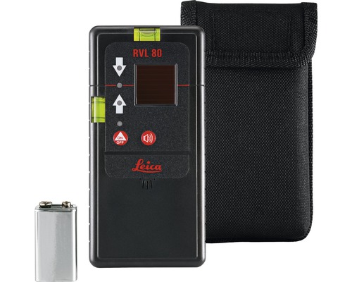 Leica RVL 80 Linienlaserempfänger mit Batterie und Tasche