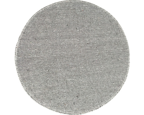 Tapis rond en fibre textile