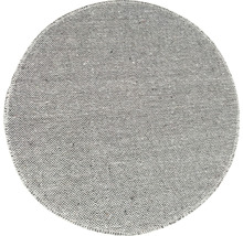 Tapis rond en textile
