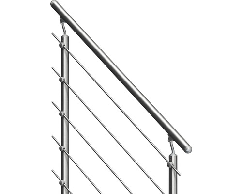 Garde-corps en acier inoxydable avec câbles