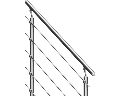 Edelstahlgeländer mit Drahtseilen