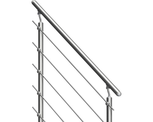 Edelstahlgeländer mit Drahtseilen