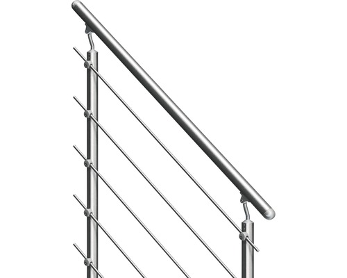 Garde-corps en acier inoxydable avec remplissage en câble métallique