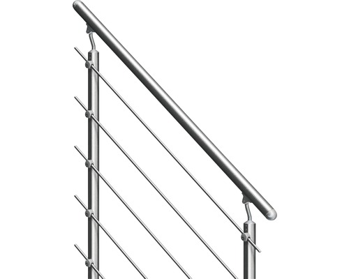 Garde-corps avec câbles en acier inoxydable
