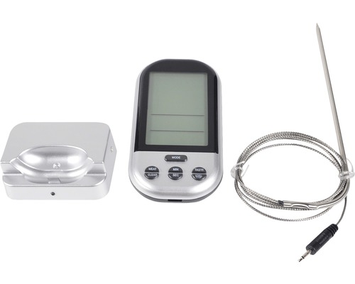 Thermomètre à rôtir numérique avec capteur et station de base