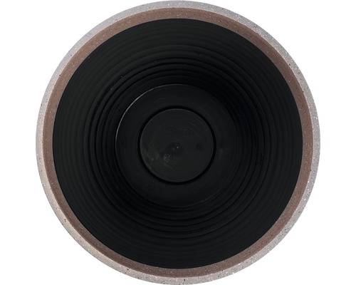 Vue intérieure d''un pot de fleurs