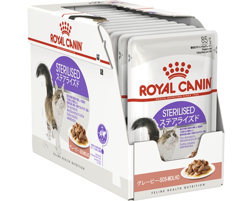 Aliment pour chat stérilisé Royal Canin en pack de 85 grammes