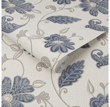 Tapetenrolle mit Blumenmuster