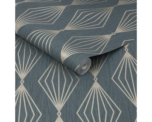 Rouleau de papier peint avec motif géométrique