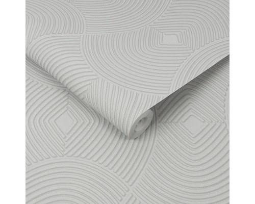 Rouleau de papier peint à motif géométrique