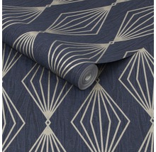 Tapetenrolle mit geometrischem Muster