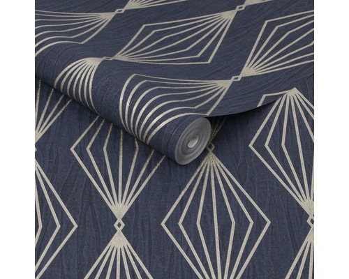 Tapetenrolle mit geometrischem Muster