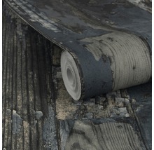 Rouleau de papier peint aspect bois