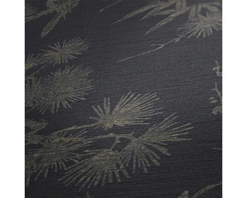 Papier peint avec motif végétal