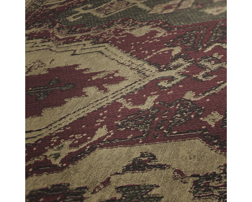 Nahaufnahme einer gemusterten Tapete