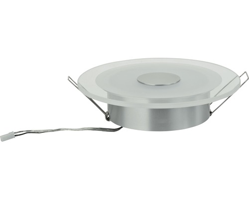 Spot encastrable avec design rond et verre transparent