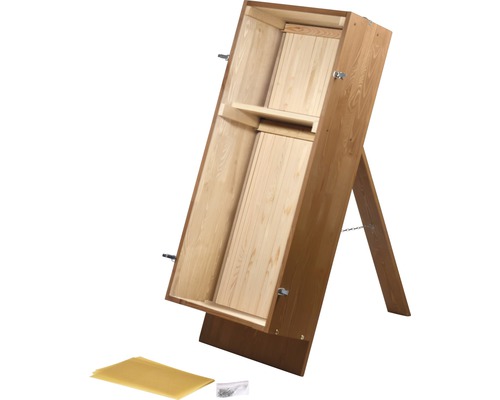 Boîte de traitement du bois avec cadre et accessoires