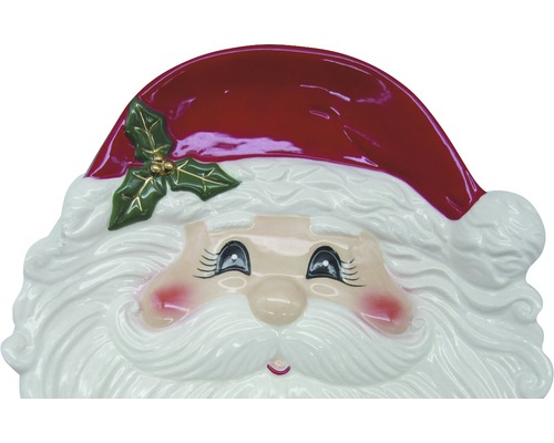 Vue décorative de la plaque du Père Noël