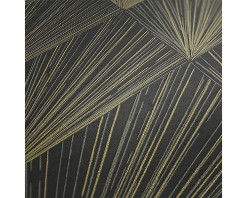 Gros plan d''un papier peint avec un motif géométrique rayonnant