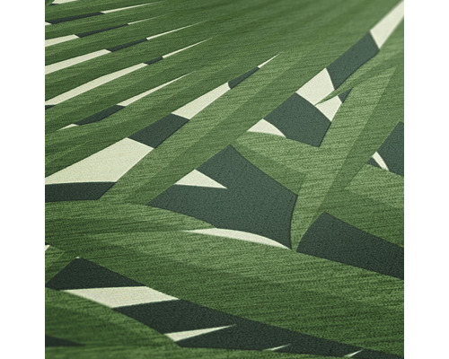Tapete mit grünem Blattmuster