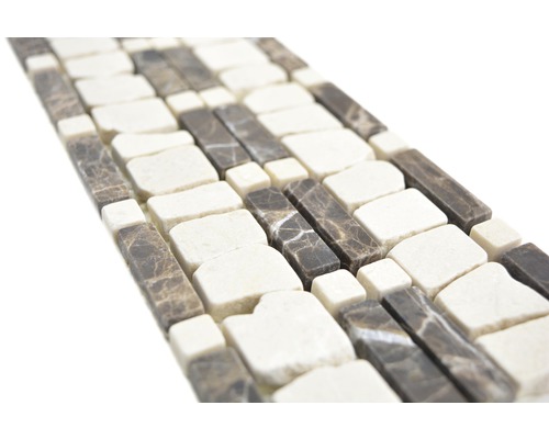 Natte de mosaïque aspect pierre naturelle
