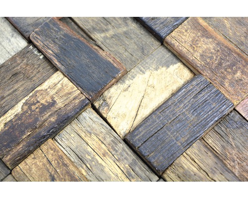 Gros plan d''un motif de carreaux de bois