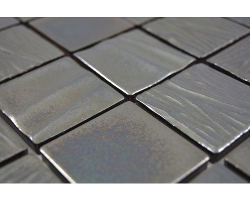 Gros plan de carreaux de mosaïque carrés