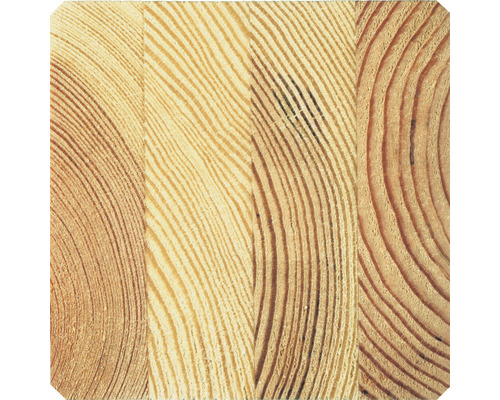 Holzplatte mit sichtbaren Jahresringen