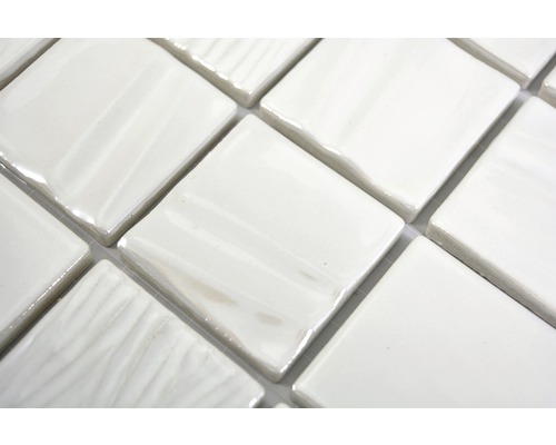 Quadratische Keramikfliesen, glänzend