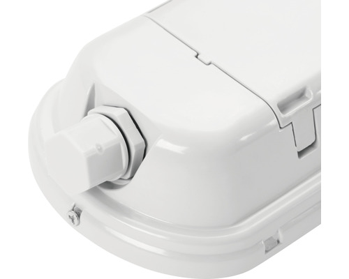 Vue détaillée d''un luminaire pour pièces humides