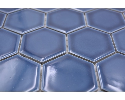 Sechseckige Fliesen aus Keramik