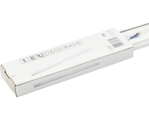 Réglette LED sous meuble emballée avec câble de raccordement