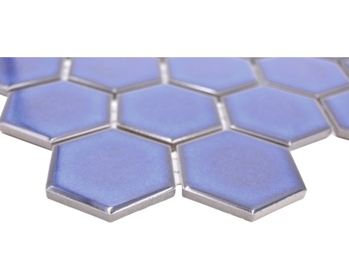 Carreau de mosaïque en céramique hexagonale