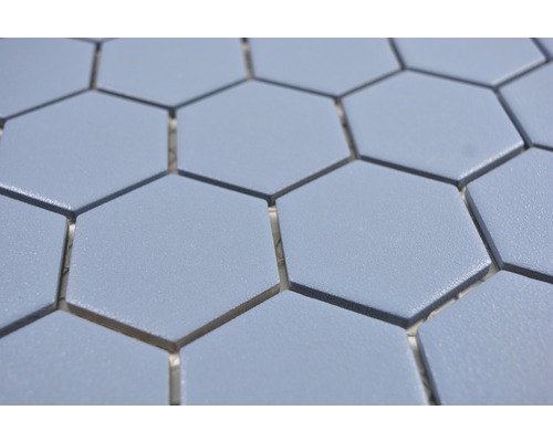 Gros plan de carreaux hexagonaux
