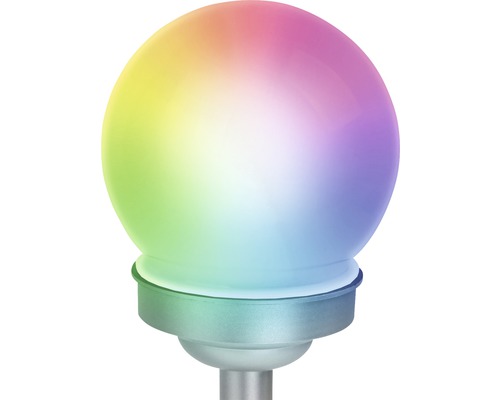 Lampe de jardin décorative en forme de sphère